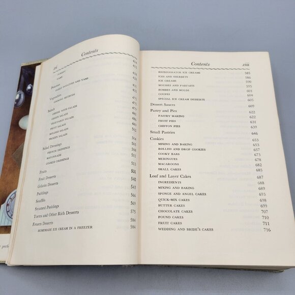 1951 The New Fannie Farmer Boston Cooking School Cook Book Hardcover - Picture 10 of 15